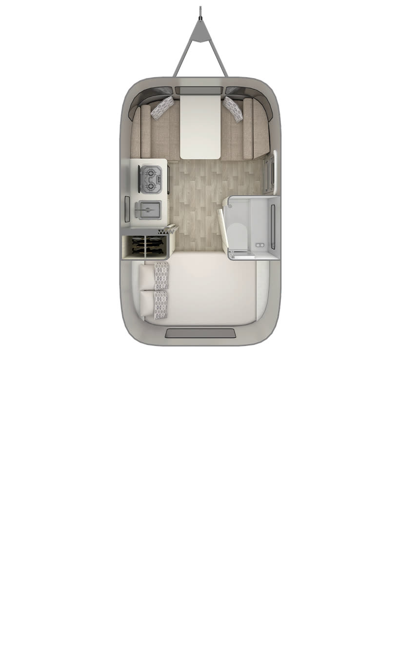 Bambi 16RB floor plan diagram