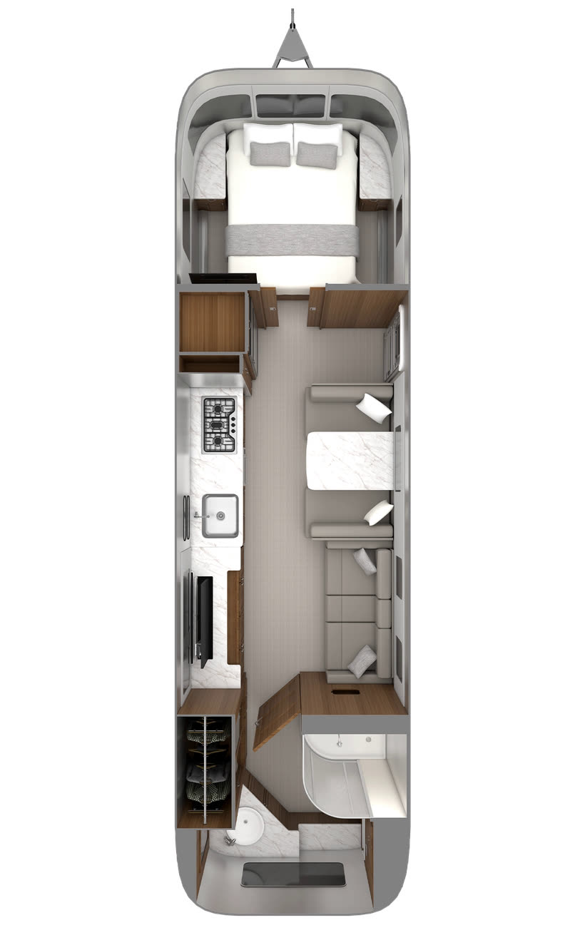 Classic 33FB floor plan diagram
