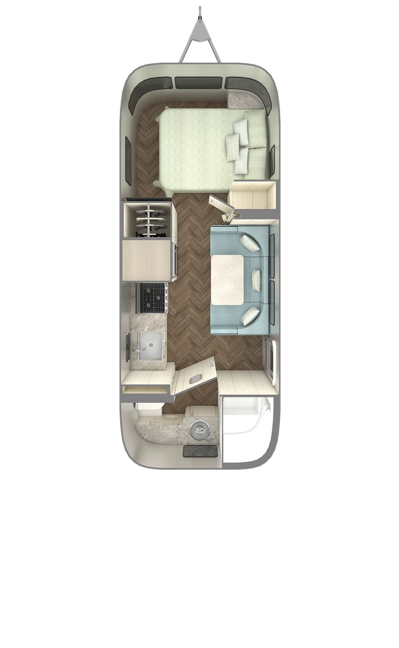 International 23FB floor plan diagram