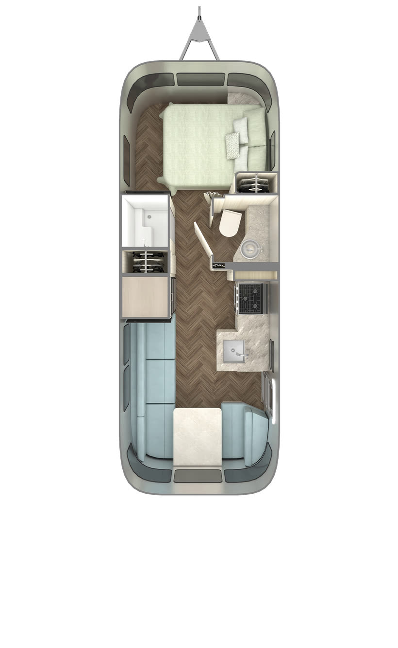 International 25FB floor plan diagram