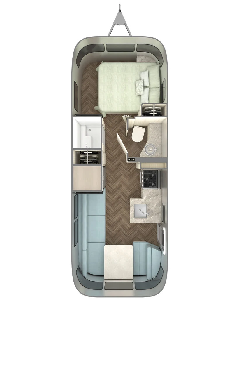 International 25FB floor plan diagram