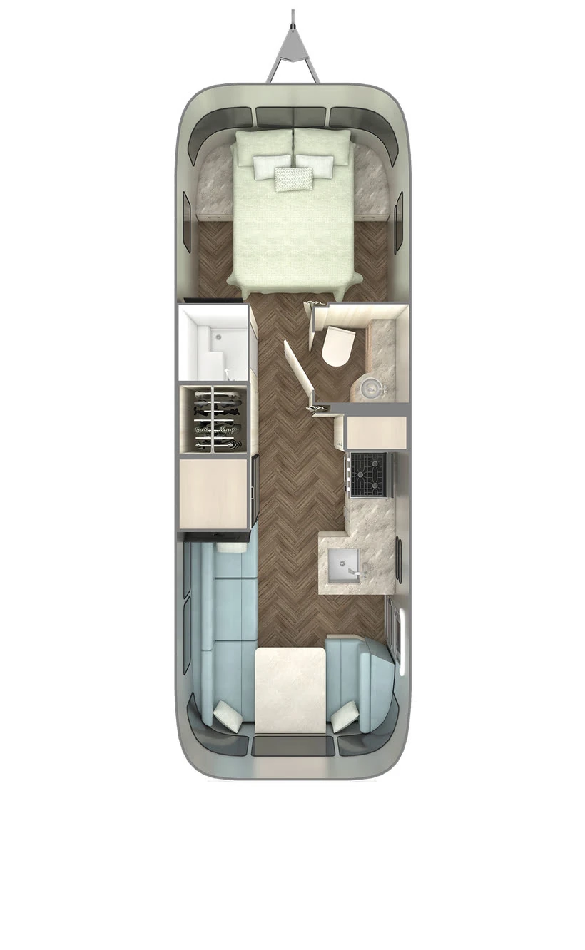 International 27FB floor plan diagram