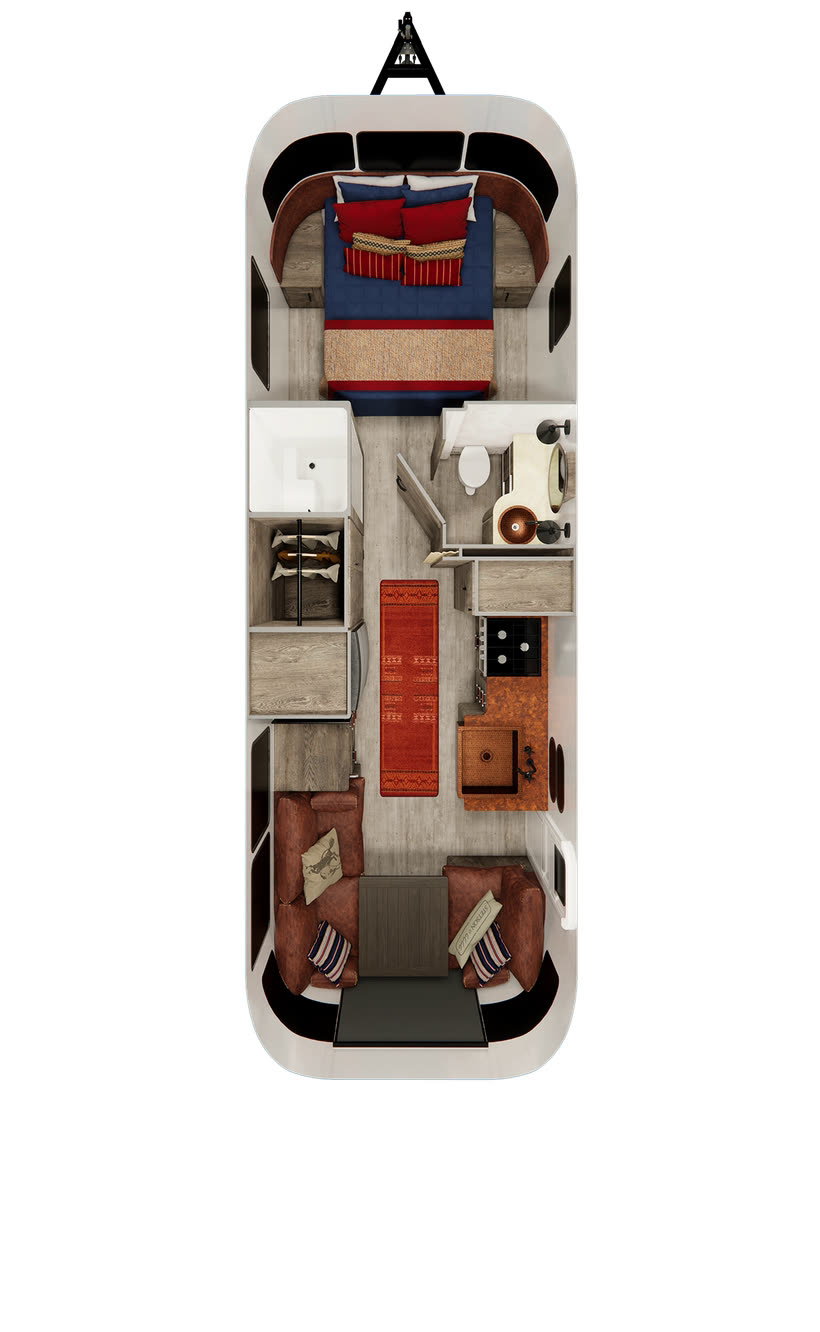 Stetson 6666 Special Edition 27FB floor plan diagram