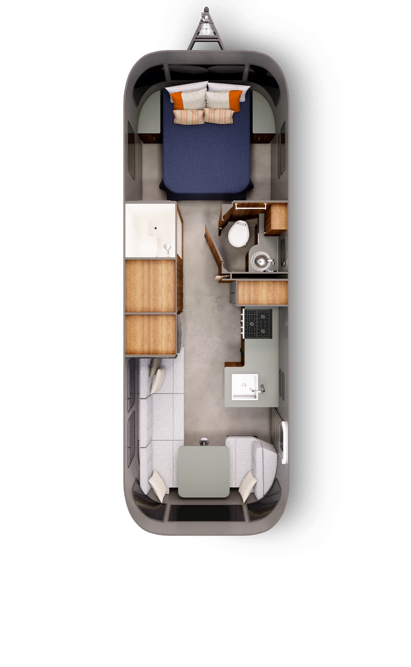 Trade Wind 27FB floor plan diagram