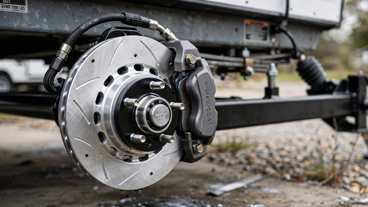 Disc brake conversion