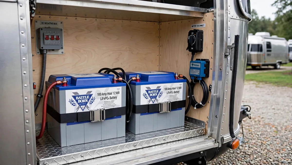 Lithium (LiFePO4) house batteries