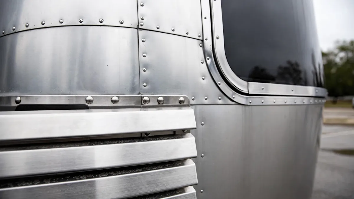 Stainless exterior trim & rock/window guards